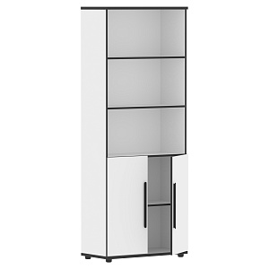 Шкаф высокий USTO UHCS 77.5, белый, 770х365х1975 мм